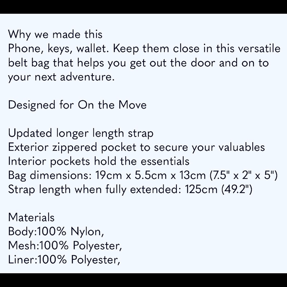 NFS💢 LULULEMON EVERYWHERE BELT BAG - Picture 11 of 15